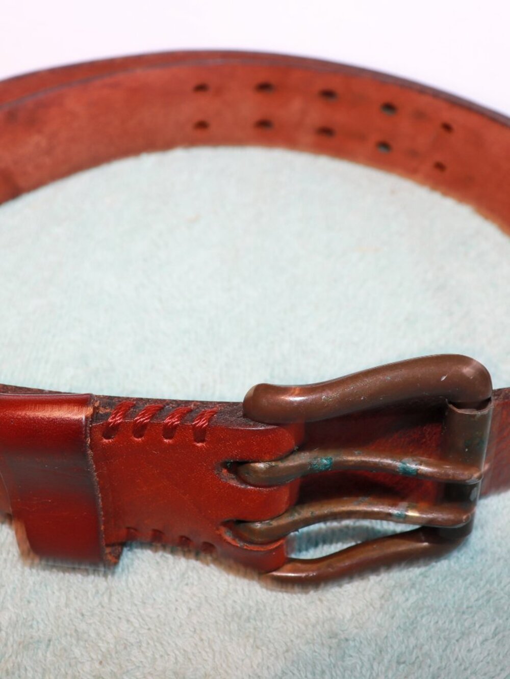 The Original Arizona Jean Company  Italian Leather Belt Made in USA  size 38